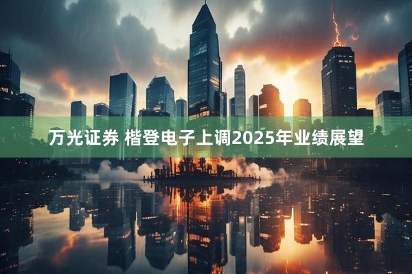 万光证券 楷登电子上调2025年业绩展望